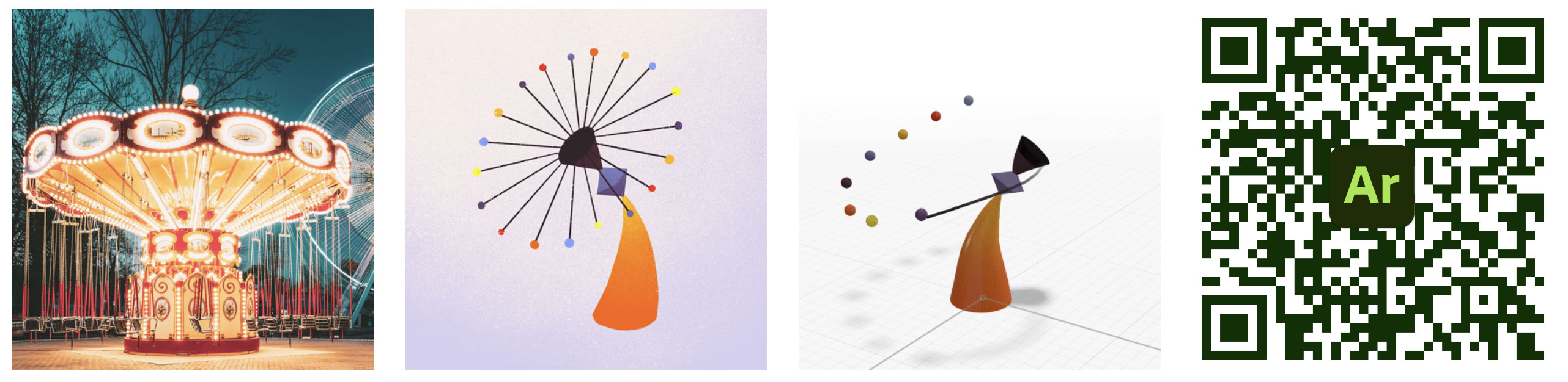 Dodo — AR character based on the swing ride