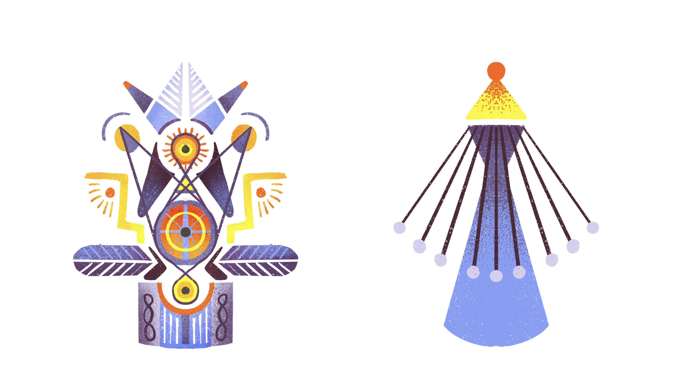 AR Amusements — continued character explorations from the prototyping phase