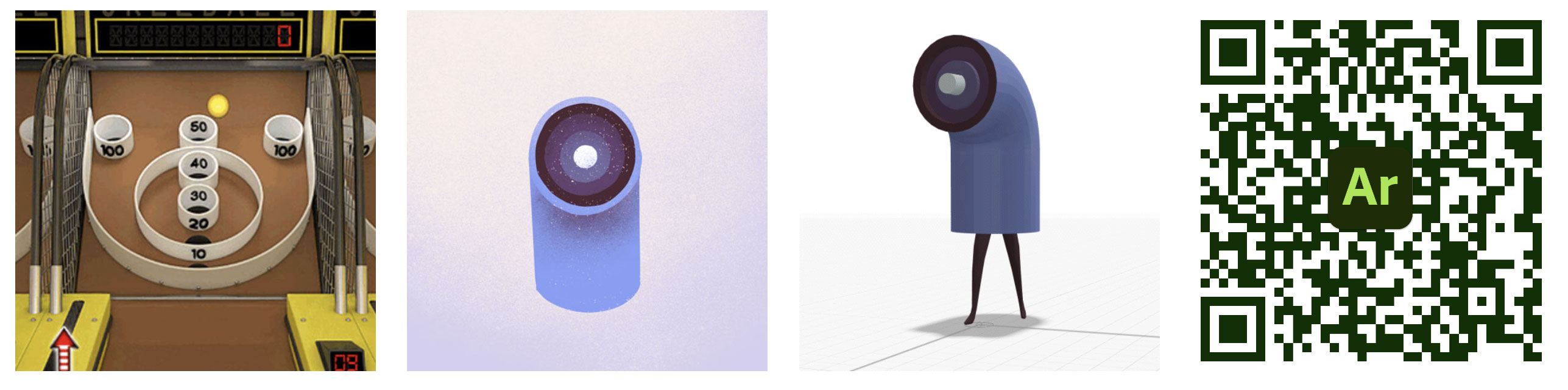 Skee — AR character based on Skeeball