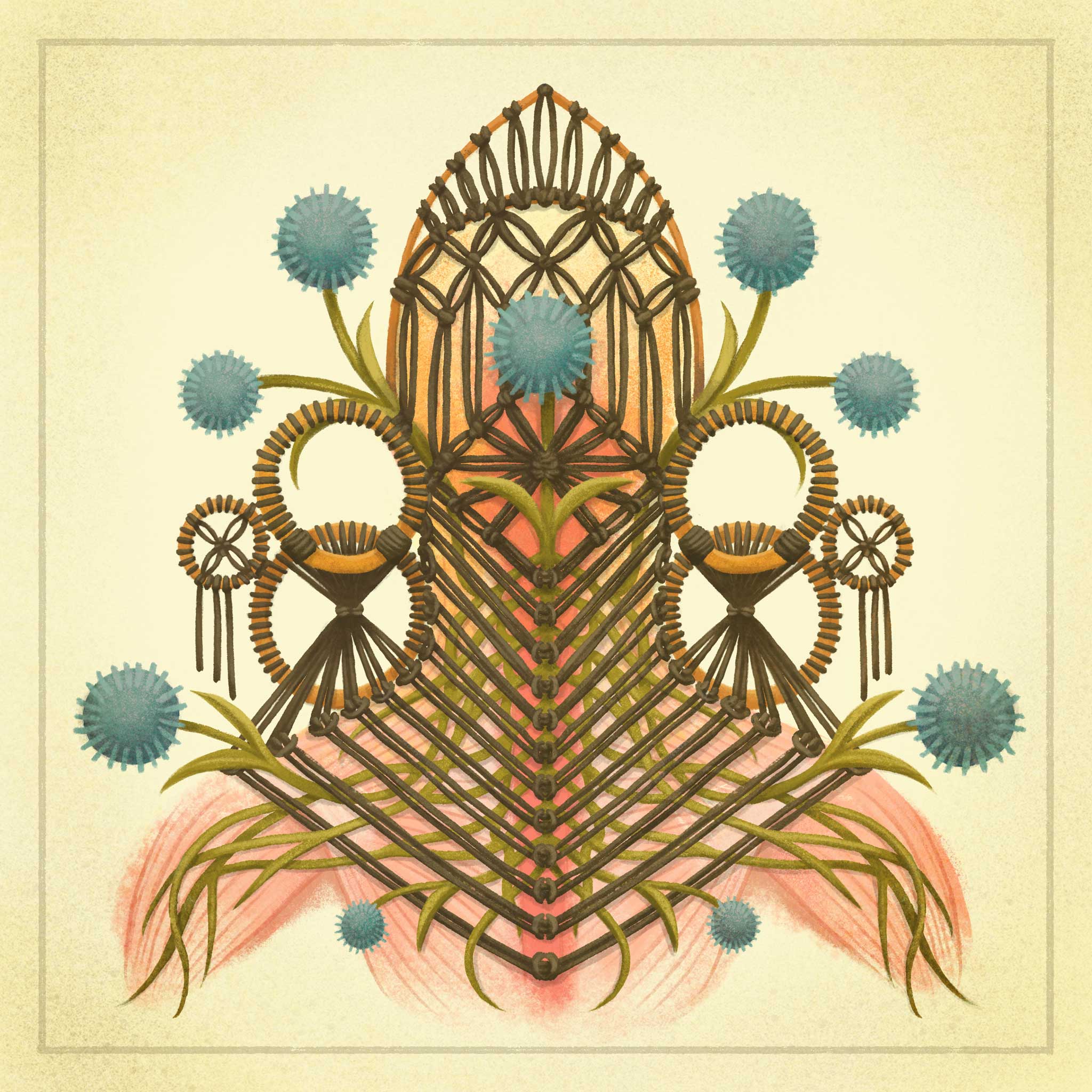 Nerve Macramé — AR artwork celebrating the nervous system