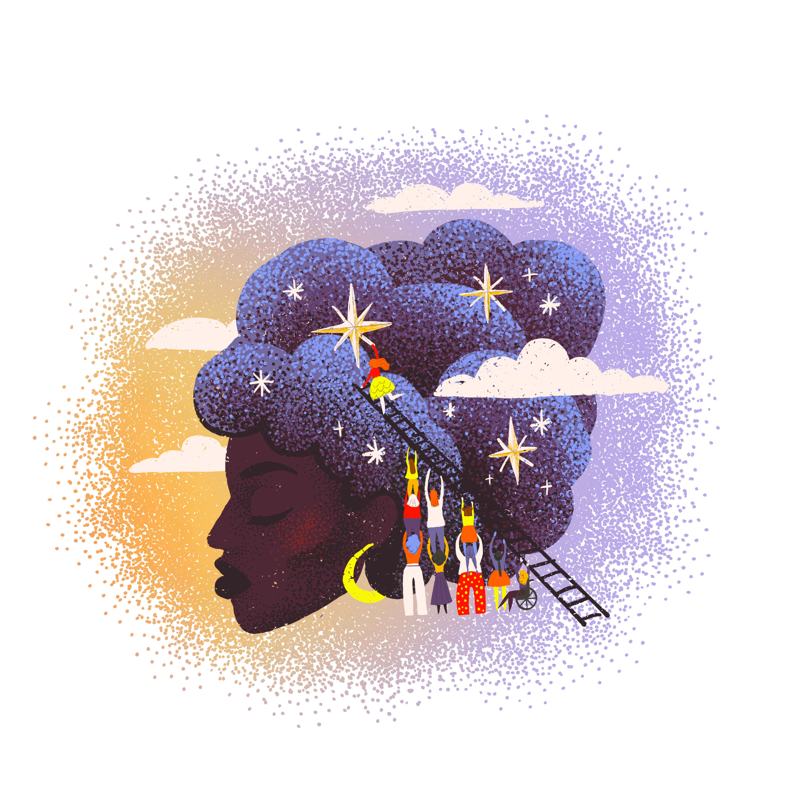 International Women's Day — Star Sisters graphic celebrating women everywhere