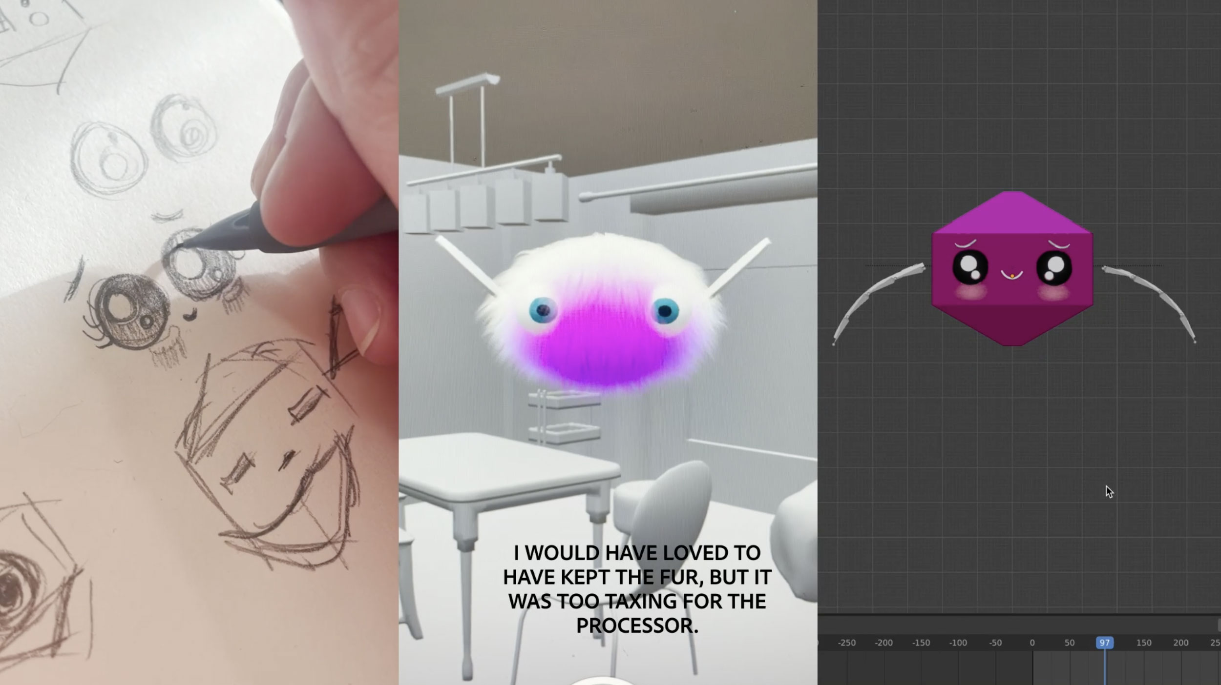 Final AR assets — completed botanical models, animations, and visual effects for The Future Garden