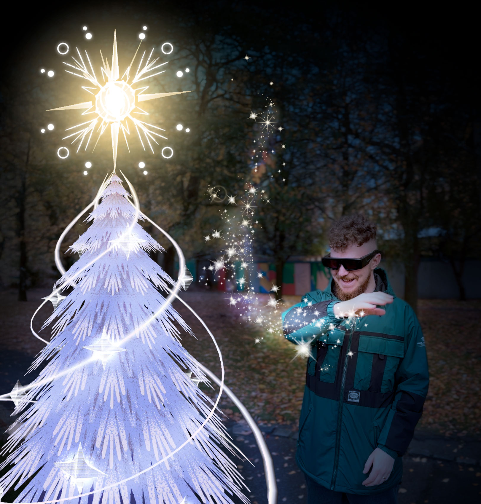 Snap Spectacles AR glasses — the hardware used for the Dublin installation