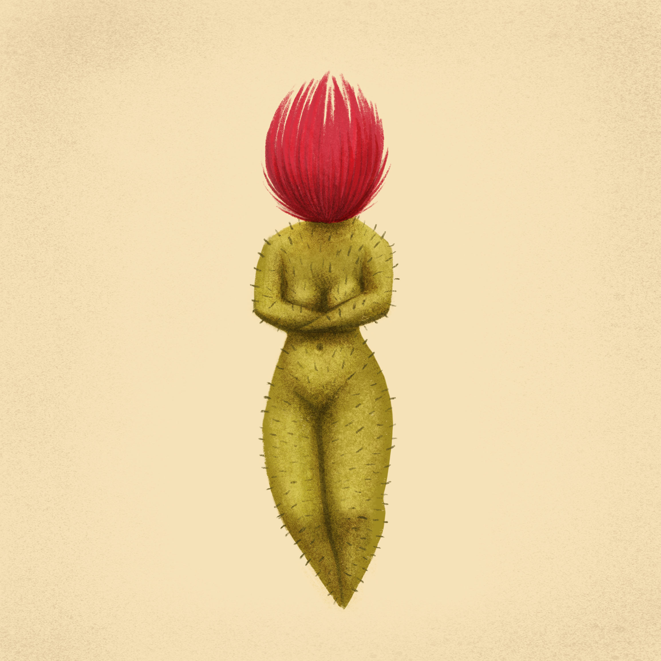 Cactus Woman by Dunaway Smith