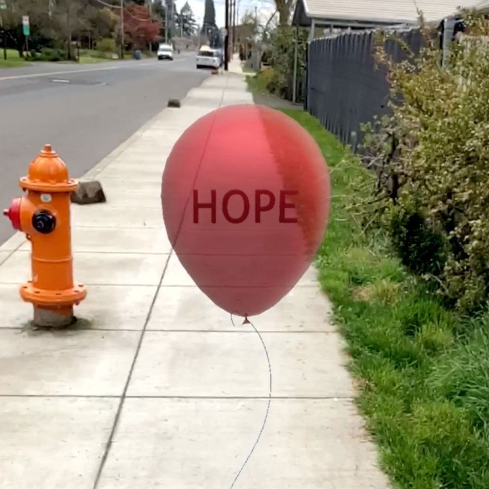 AR Hope Balloon by Dunaway Smith