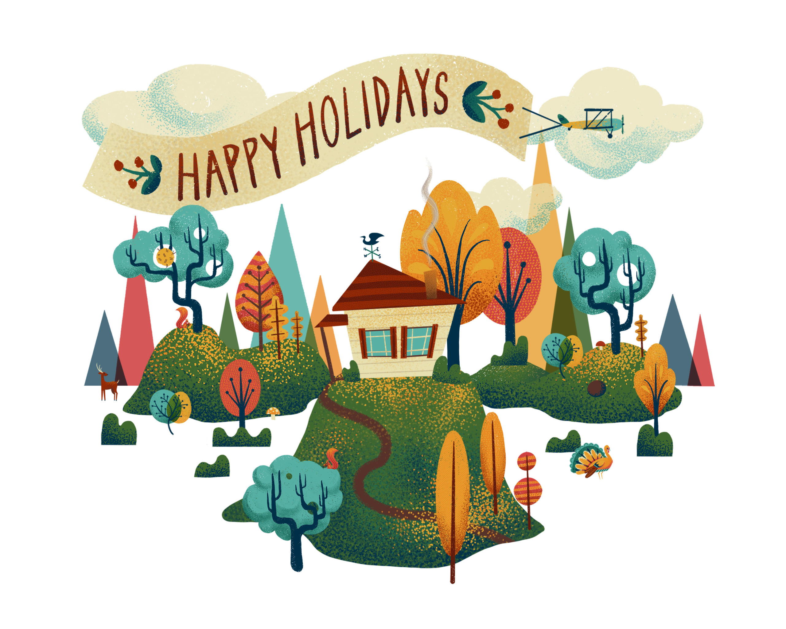 Adobe Aero AR Holiday Card by Dunaway Smith