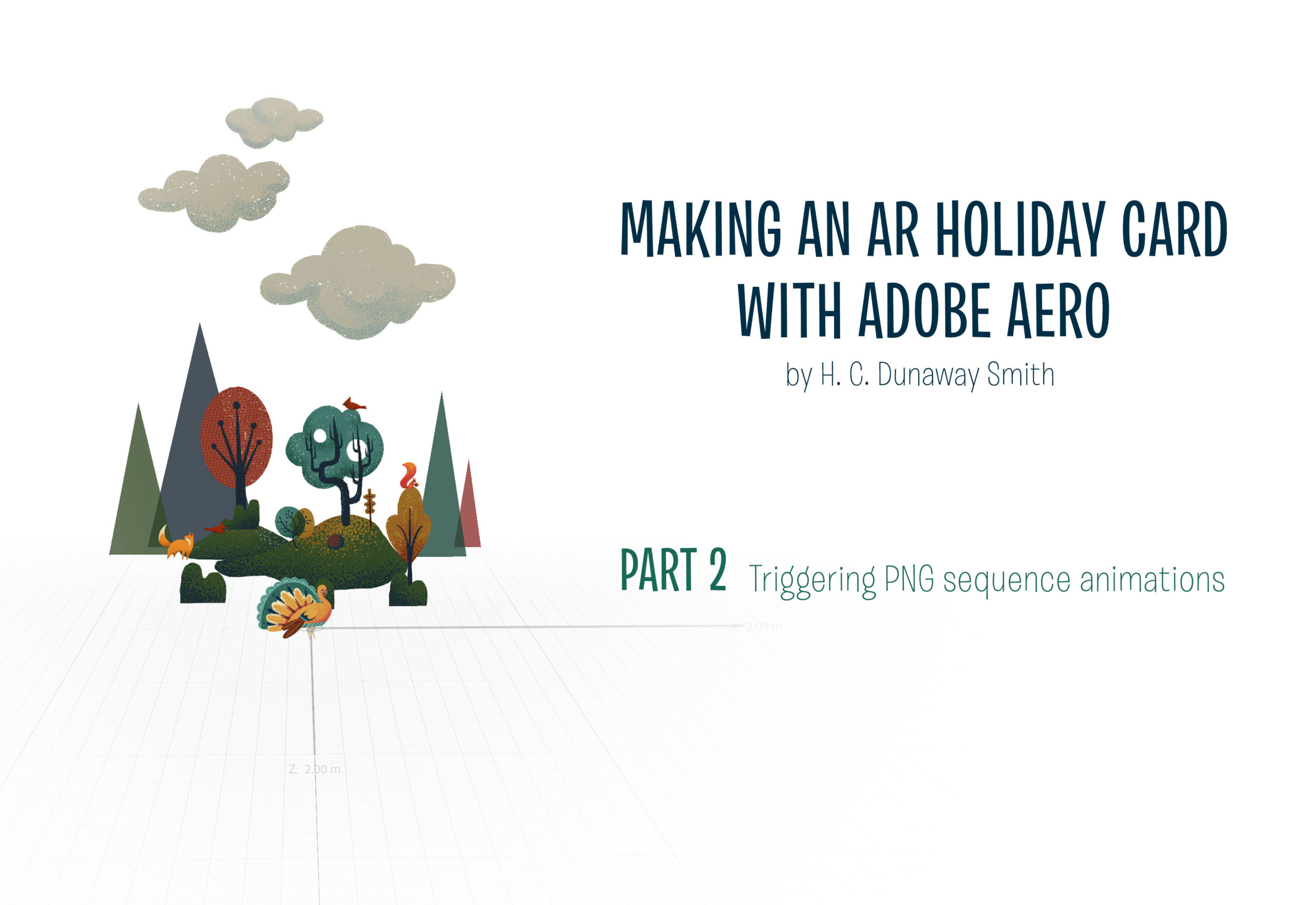 Adobe Aero Tutorial Part 2 - Triggering PNG Sequences